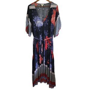 Avenue Floral Maxi Swing Dress Plus Size 18/20